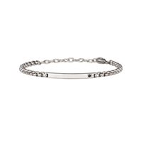 Bracciale Breil Uomo Blacken in Acciaio Zirconia TJ3038